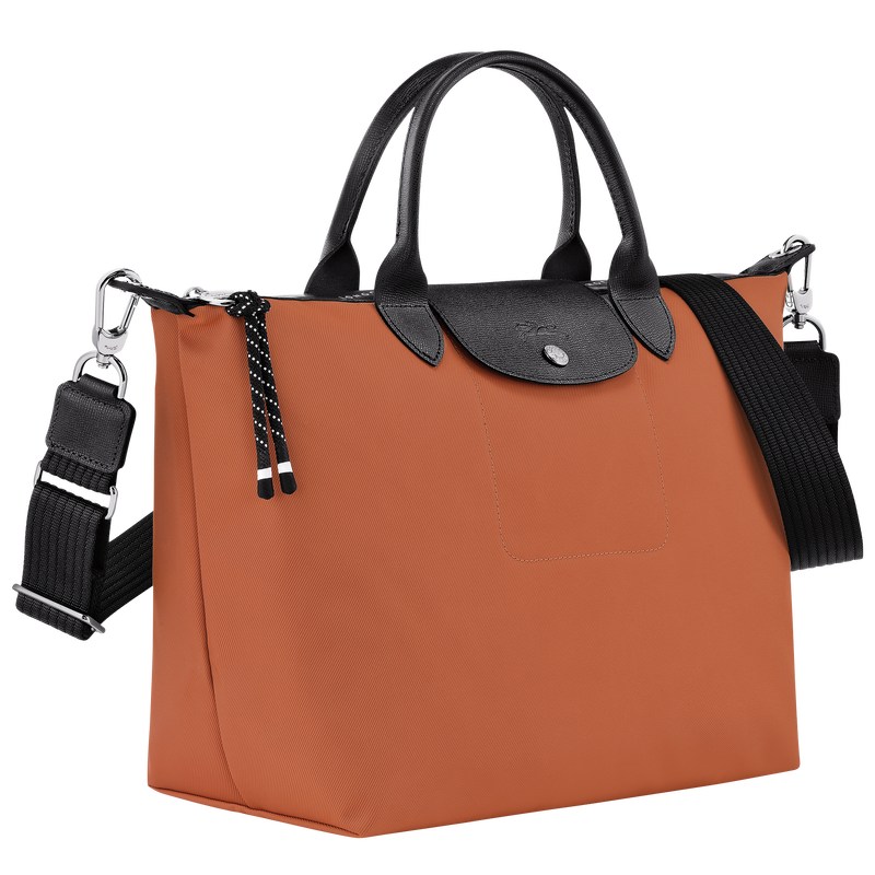 Longchamp Le Pliage Energy L Handbag - Recycled canvas Sienna | 0415-YMCJG