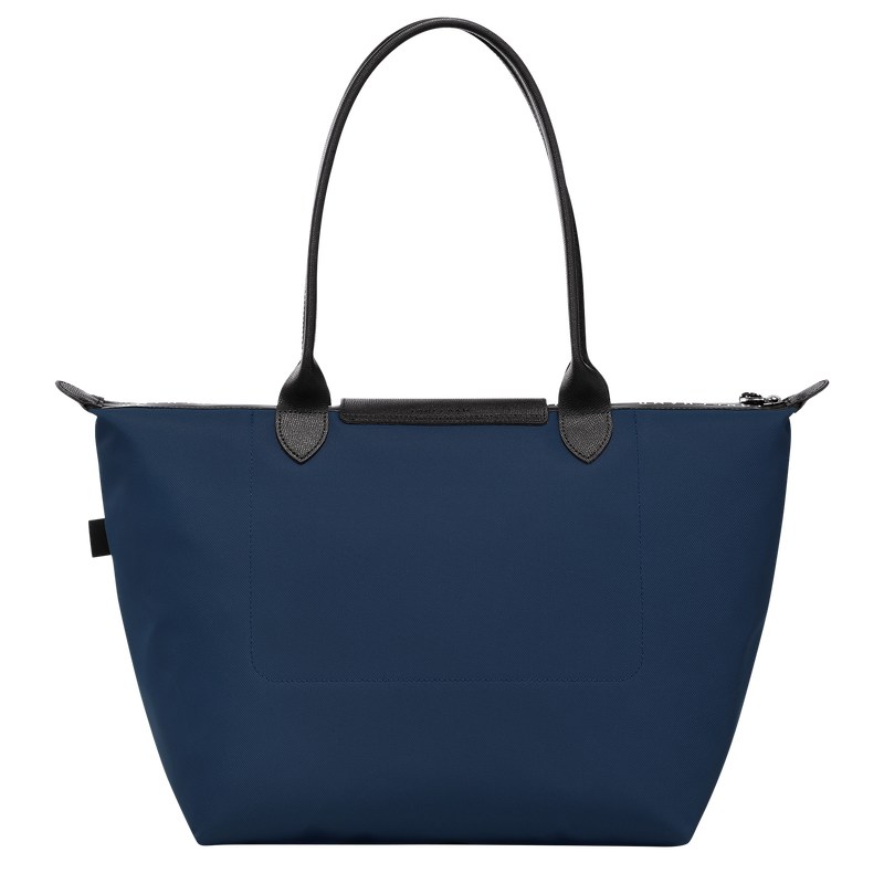 Longchamp Le Pliage Energy L Tote bag - Recycled canvas Lacivert | 6749-YAVRB