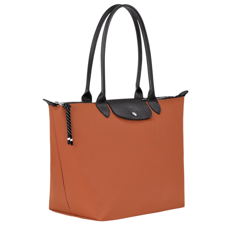 Longchamp Le Pliage Energy L Tote bag - Recycled canvas Sienna | 7512-CIXHJ