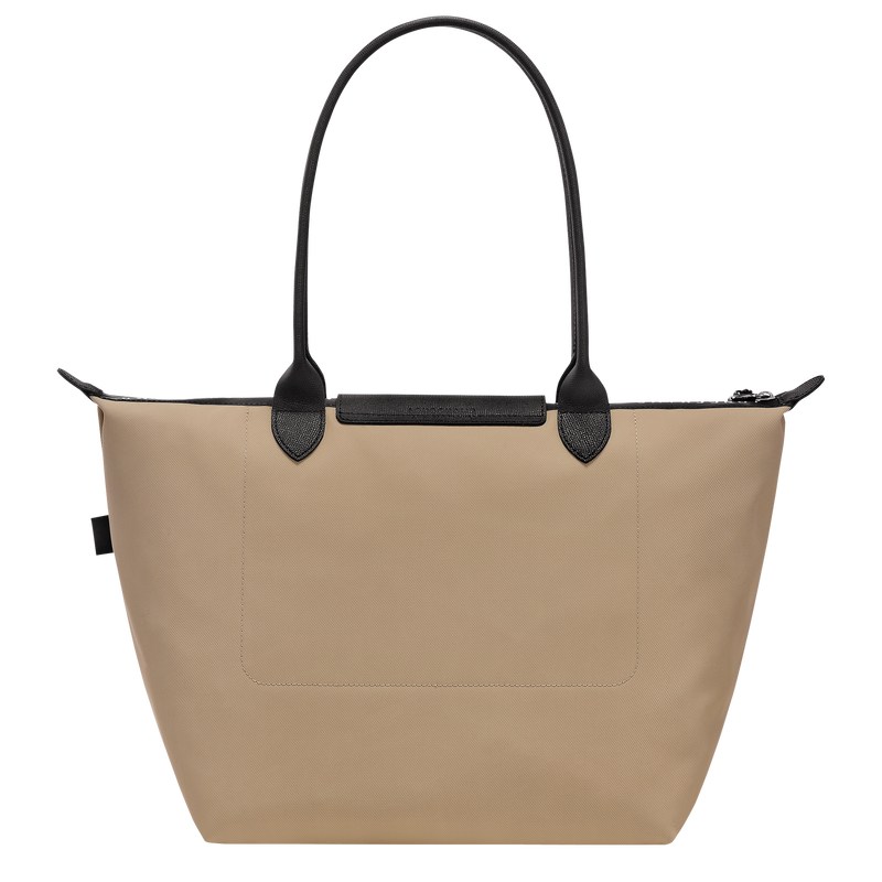 Longchamp Le Pliage Energy L Tote bag - Recycled canvas Clay | 9530-GKVPQ