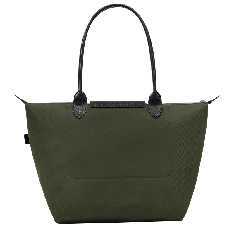 Longchamp Le Pliage Energy L Tote bag - Recycled canvas Haki | 5248-FEYCI