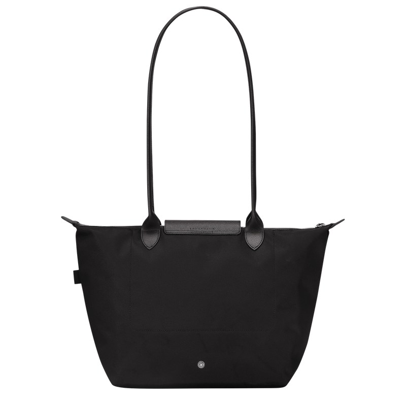 Longchamp Le Pliage Energy L Tote bag - Recycled canvas Siyah | 3740-BJETX