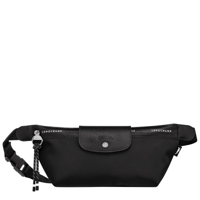 Longchamp Le Pliage Energy M Belt bag - Canvas Siyah | 4815-LSFRM