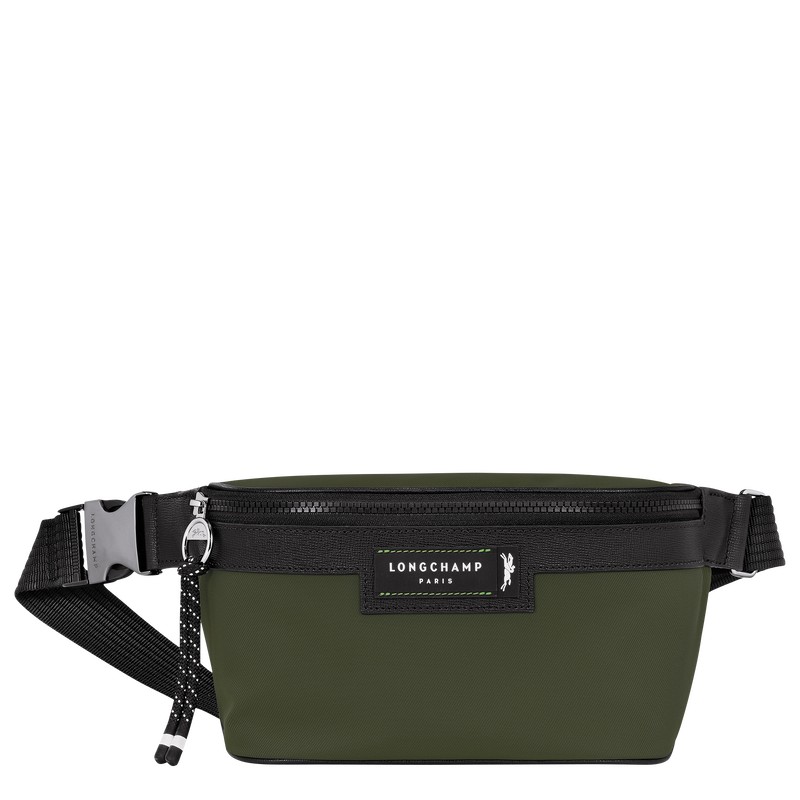 Longchamp Le Pliage Energy M Belt bag - Recycled canvas Haki | 7182-NVIKM