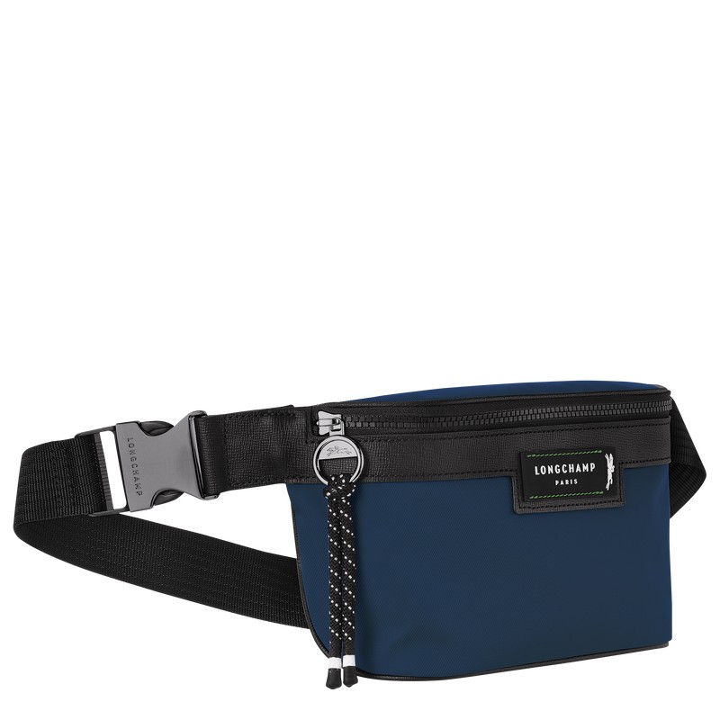 Longchamp Le Pliage Energy M Belt bag - Recycled canvas Lacivert | 9032-RVMWA