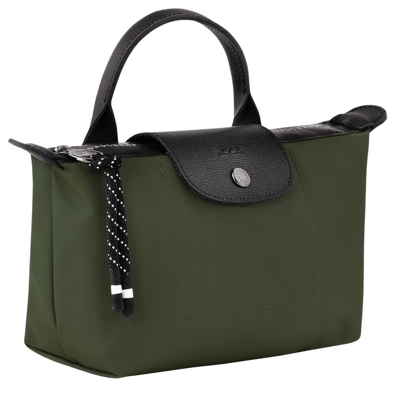 Longchamp Le Pliage Energy Pouch - Recycled canvas Haki | 8910-XQAOS