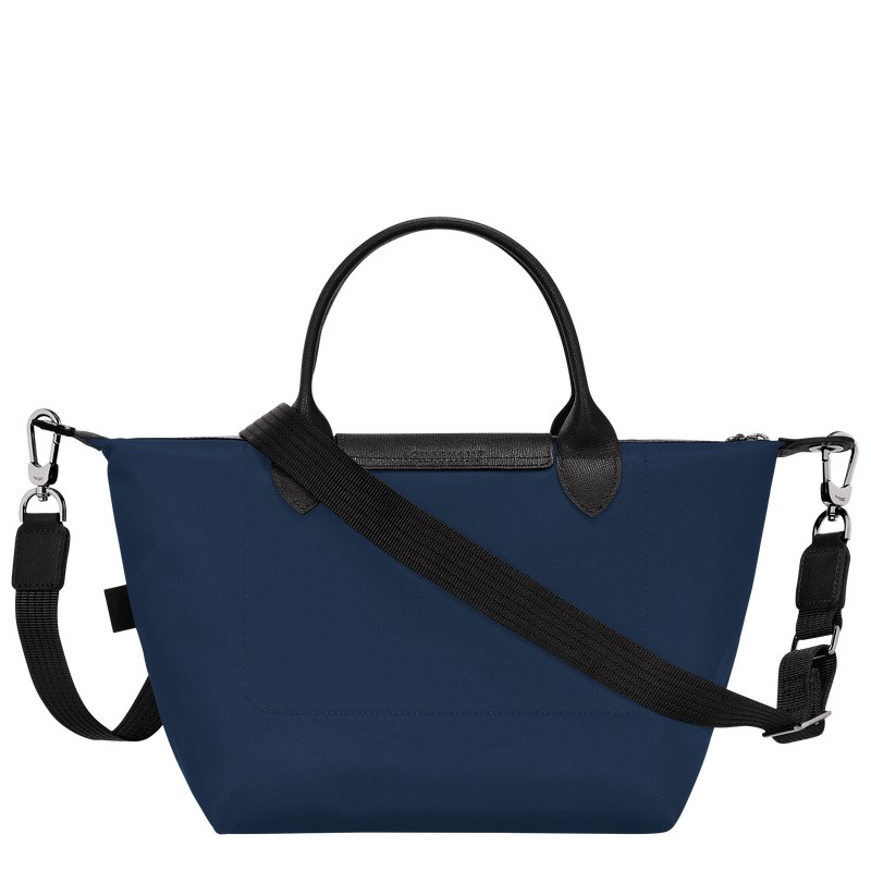 Longchamp Le Pliage Energy S Handbag - Recycled canvas Lacivert | 0789-GNZVP