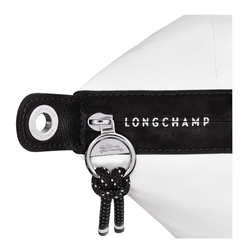 Longchamp Le Pliage Energy S Handbag - Recycled canvas Beyaz | 4367-OXEQA