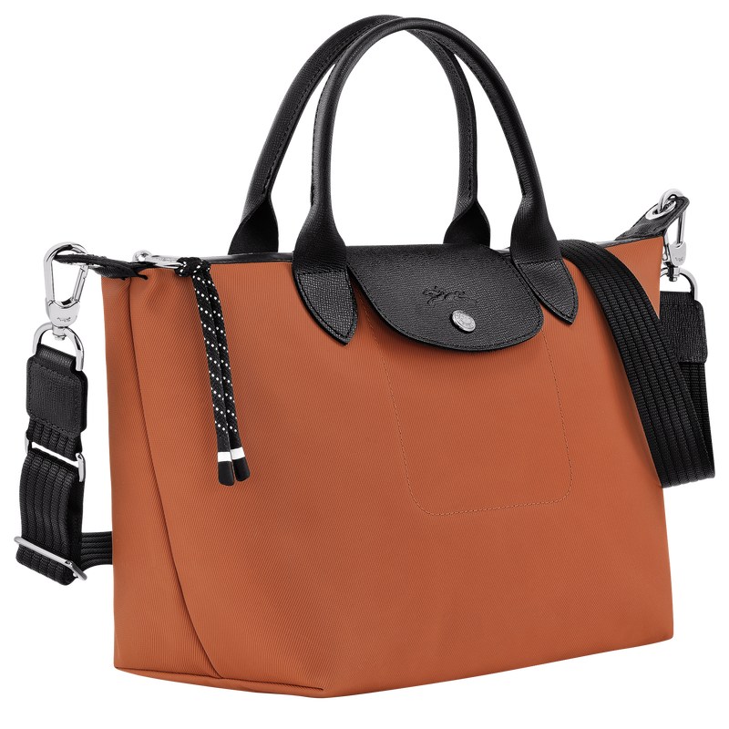 Longchamp Le Pliage Energy S Handbag - Recycled canvas Sienna | 2156-WVQCS