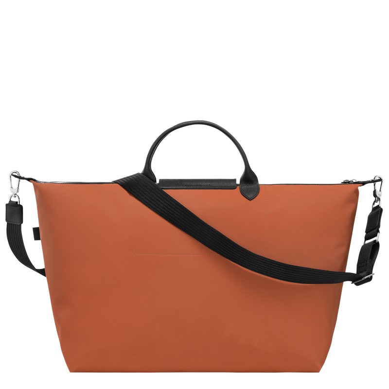 Longchamp Le Pliage Energy S Travel bag - Recycled canvas Sienna | 4562-KEFGB