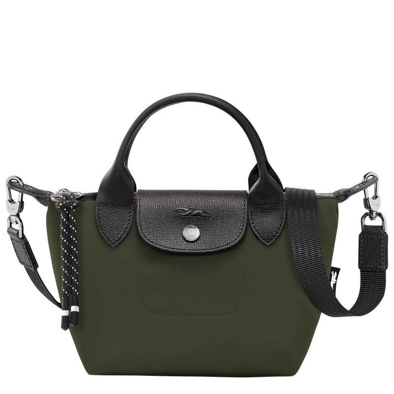 Longchamp Le Pliage Energy XS Handbag - Recycled canvas Haki | 3807-JZHAI