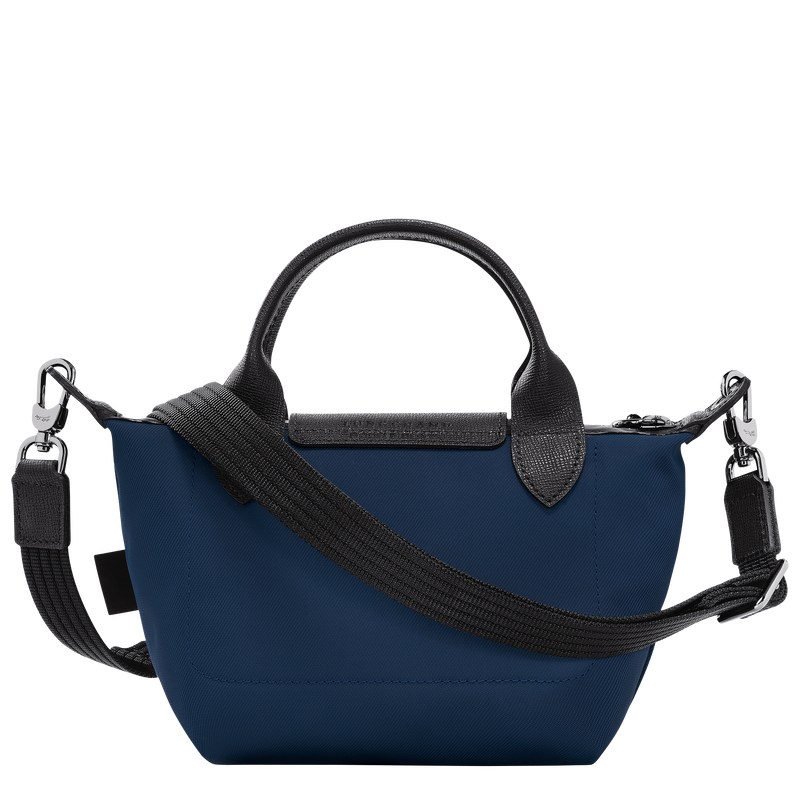 Longchamp Le Pliage Energy XS Handbag - Recycled canvas Lacivert | 5032-FBTWV