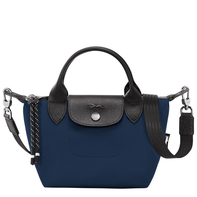 Longchamp Le Pliage Energy XS Handbag - Recycled canvas Lacivert | 5032-FBTWV