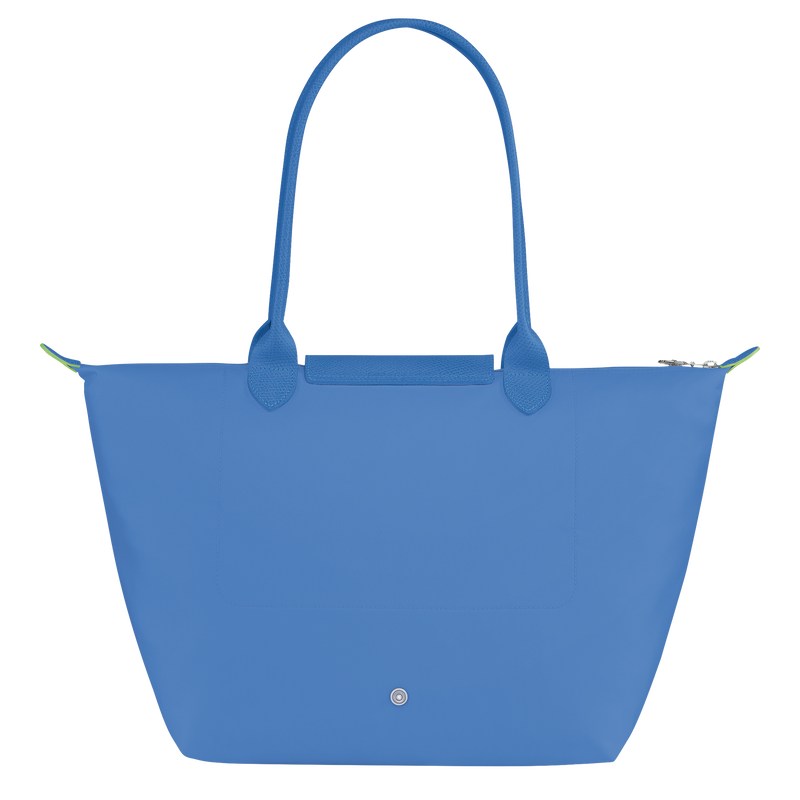 Longchamp Le Pliage Green L Tote bag - Recycled canvas Cornflower | 2087-JXTPC