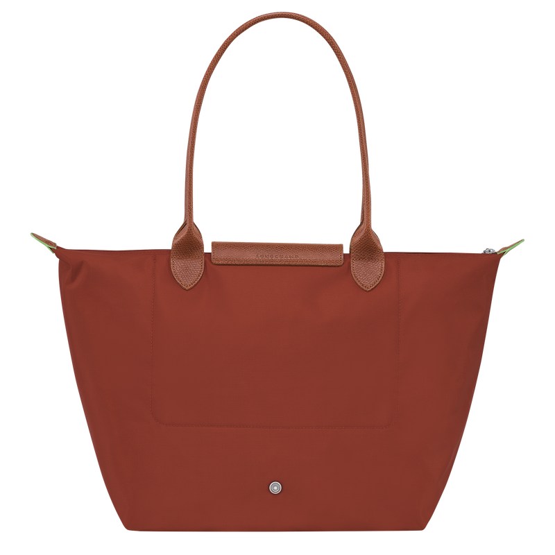 Longchamp Le Pliage Green L Tote bag - Recycled canvas Chestnut | 4138-GCAMJ