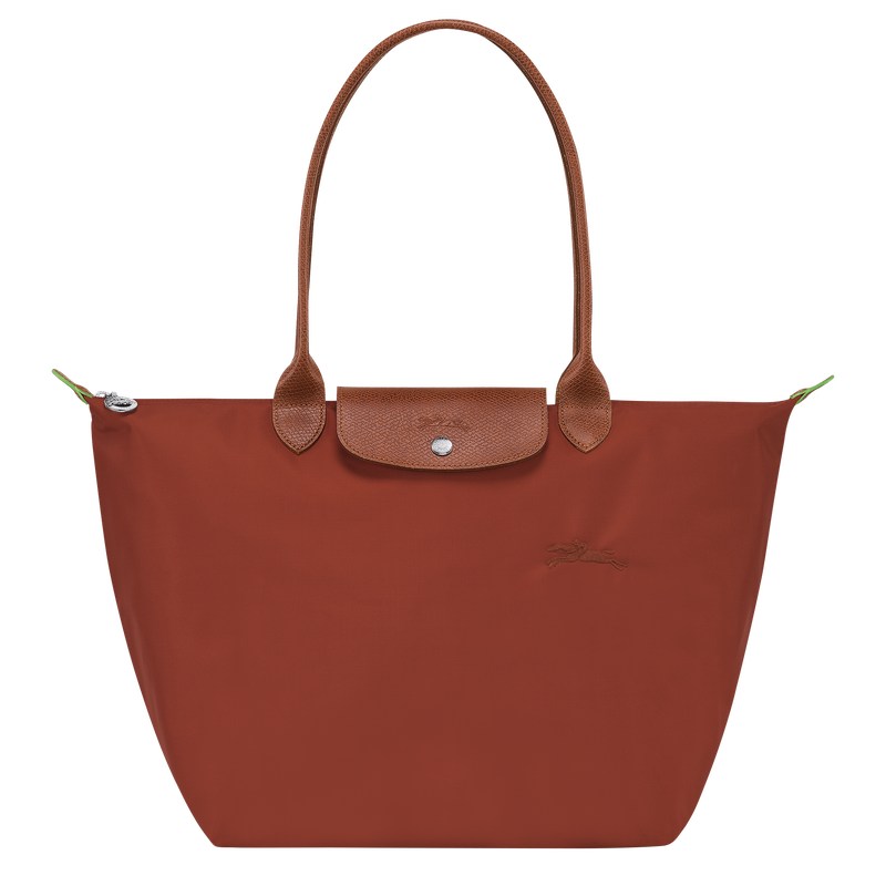 Longchamp Le Pliage Green L Tote bag - Recycled canvas Chestnut | 4138-GCAMJ