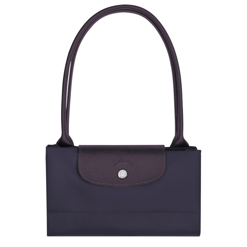 Longchamp Le Pliage Green L Tote bag - Recycled canvas Bilberry | 0219-HYKGF