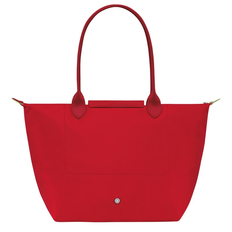 Longchamp Le Pliage Green L Tote bag - Recycled canvas Tomato | 1450-UXRWV