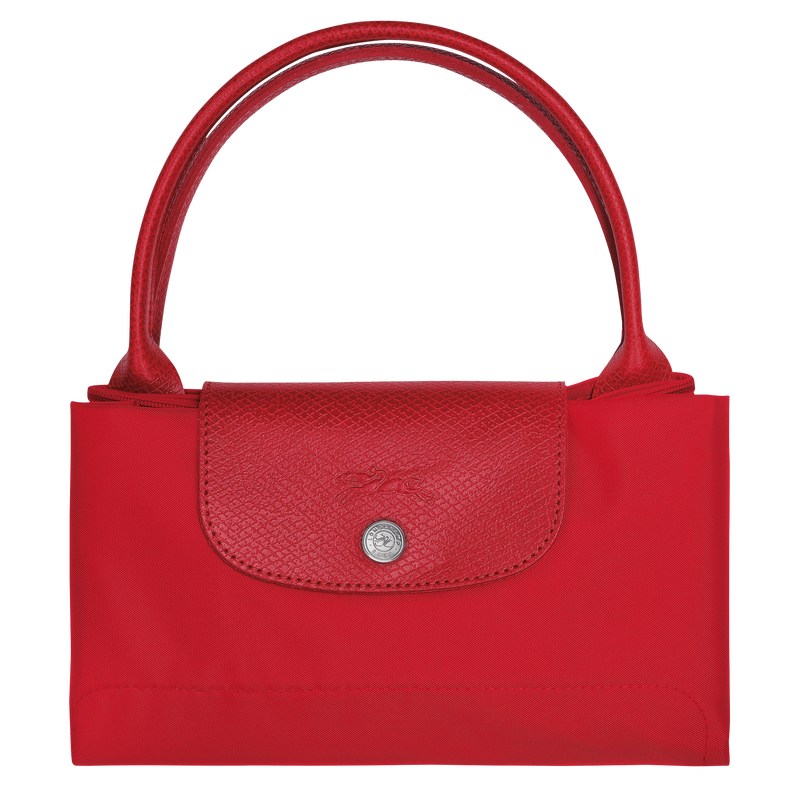 Longchamp Le Pliage Green M Handbag - Recycled canvas Tomato | 1650-SVEPJ