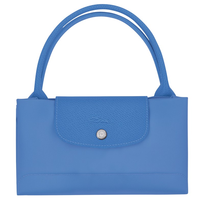 Longchamp Le Pliage Green M Handbag - Recycled canvas Cornflower | 2405-NCFKP