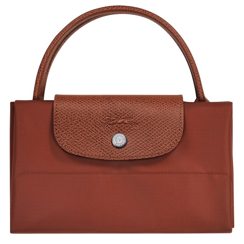 Longchamp Le Pliage Green M Tote bag - Canvas Chestnut | 2087-GWYNK