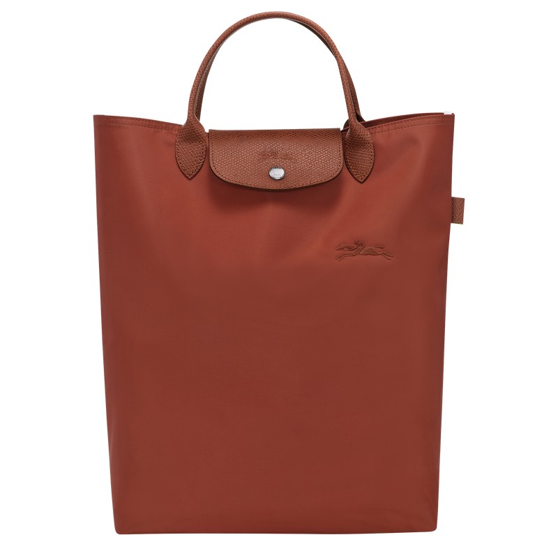 Longchamp Le Pliage Green M Tote bag - Canvas Chestnut | 2087-GWYNK