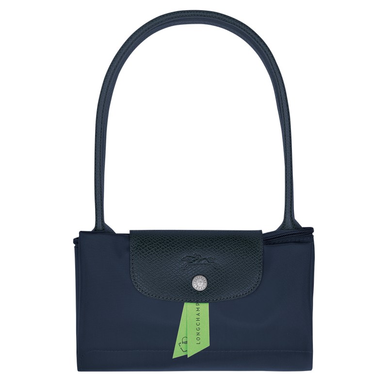 Longchamp Le Pliage Green M Tote bag - Recycled canvas Lacivert | 6793-WQZEJ