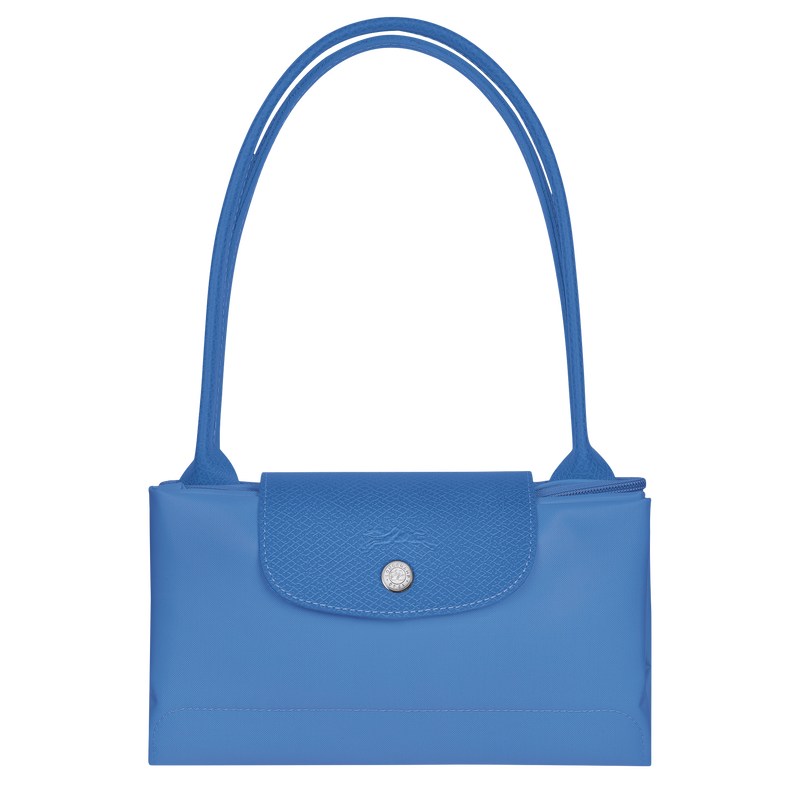 Longchamp Le Pliage Green M Tote bag - Recycled canvas Cornflower | 2867-LZHFU