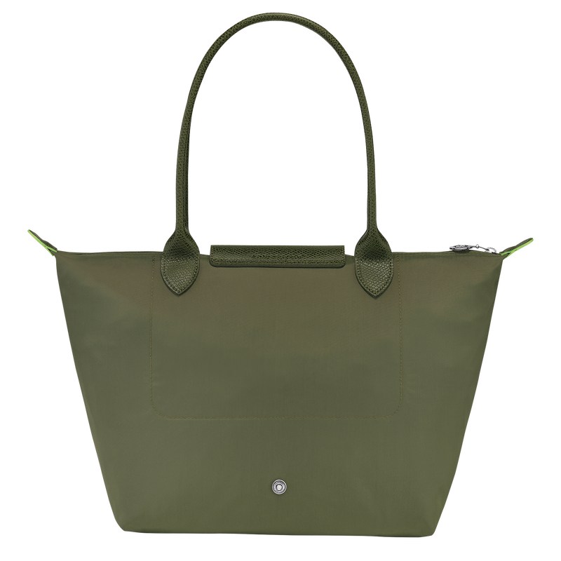 Longchamp Le Pliage Green M Tote bag - Recycled canvas Forest | 0672-XIWJZ