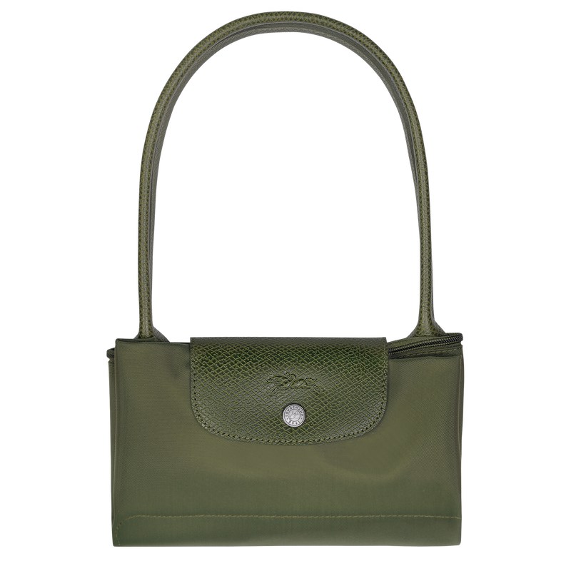 Longchamp Le Pliage Green M Tote bag - Recycled canvas Forest | 0672-XIWJZ