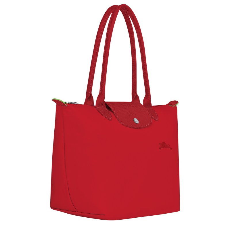 Longchamp Le Pliage Green M Tote bag - Recycled canvas Tomato | 3516-PCWET