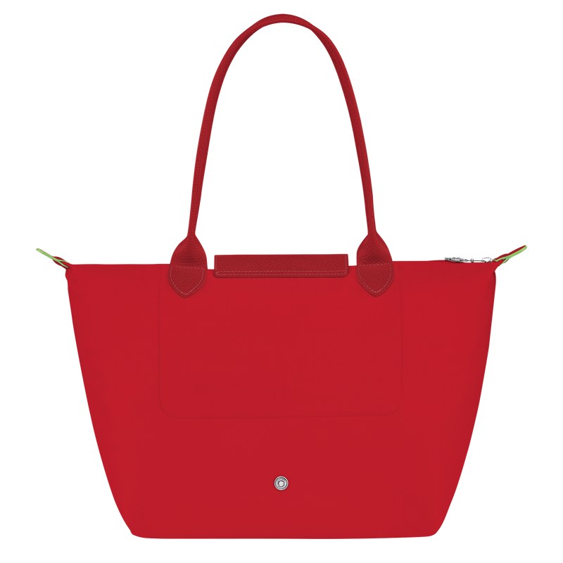 Longchamp Le Pliage Green M Tote bag - Recycled canvas Tomato | 3516-PCWET