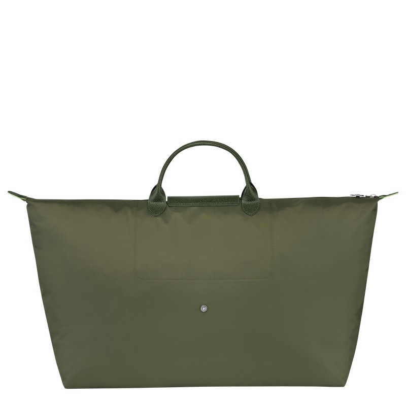 Longchamp Le Pliage Green M Travel bag - Recycled canvas Forest | 1240-QSHXU