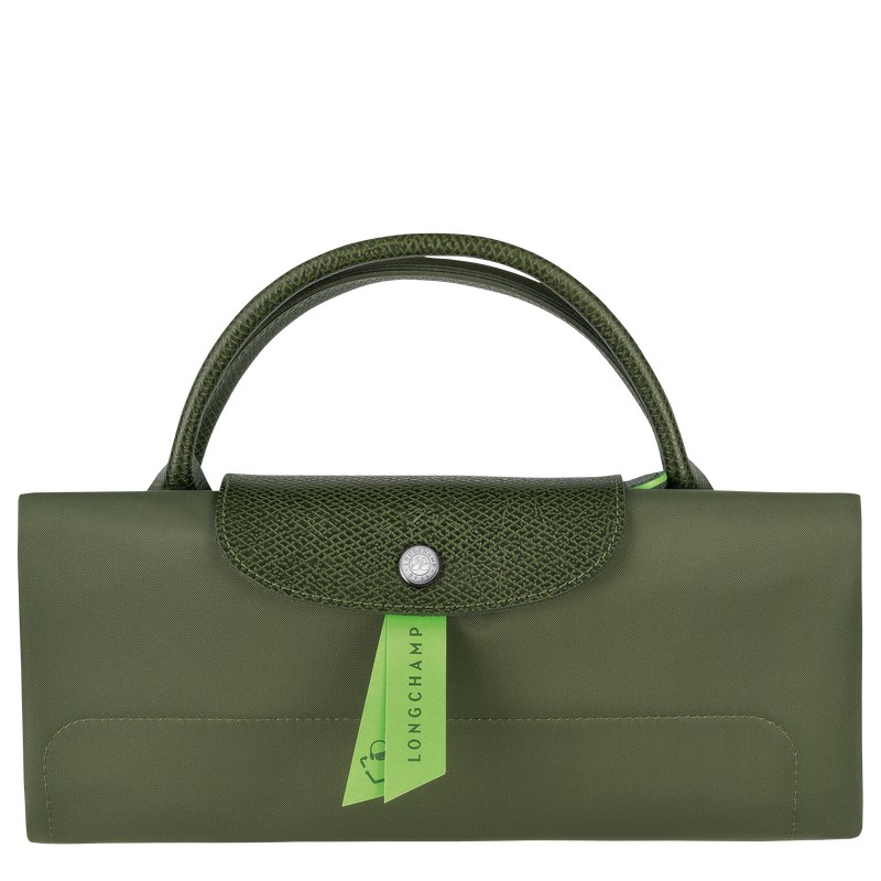 Longchamp Le Pliage Green M Travel bag - Recycled canvas Forest | 1240-QSHXU