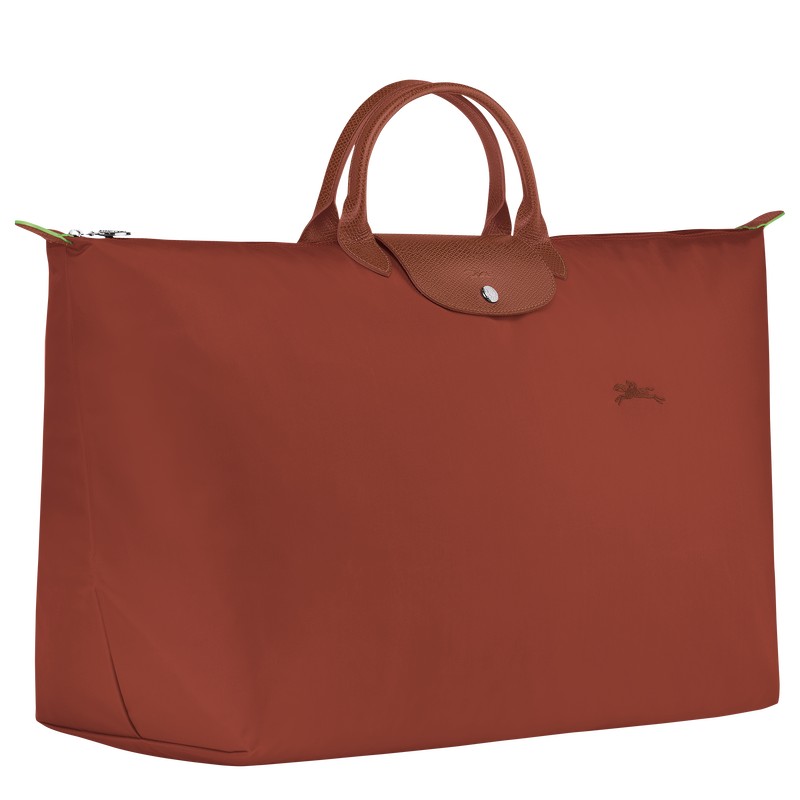 Longchamp Le Pliage Green M Travel bag - Recycled canvas Chestnut | 4623-YPGEV