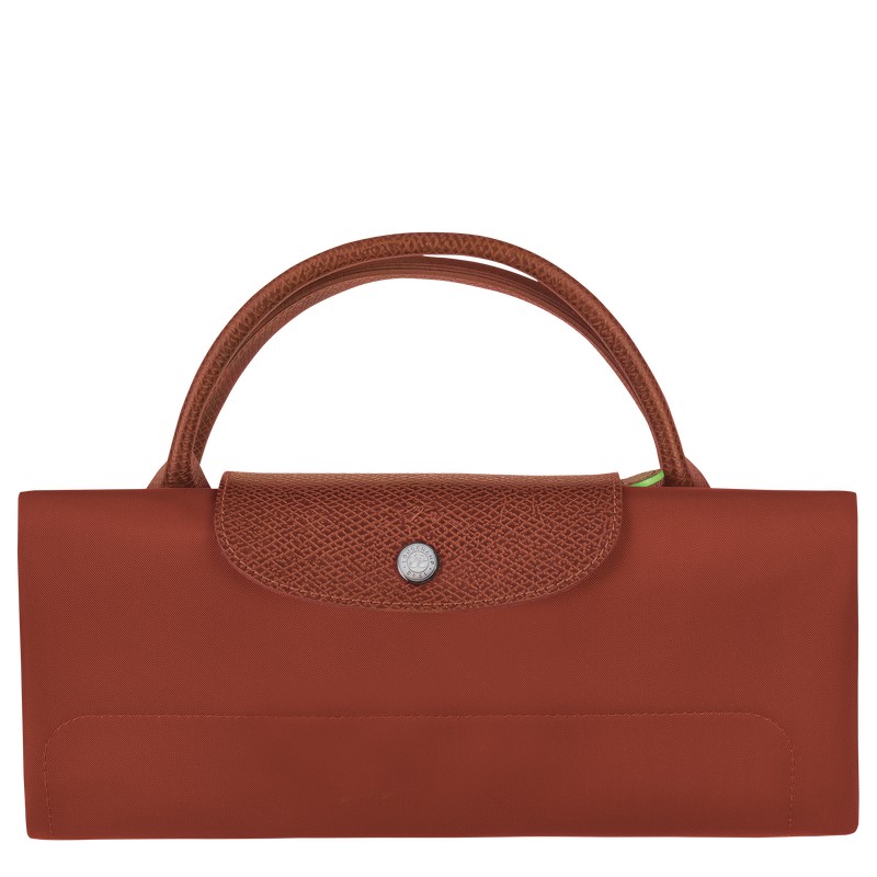 Longchamp Le Pliage Green M Travel bag - Recycled canvas Chestnut | 4623-YPGEV