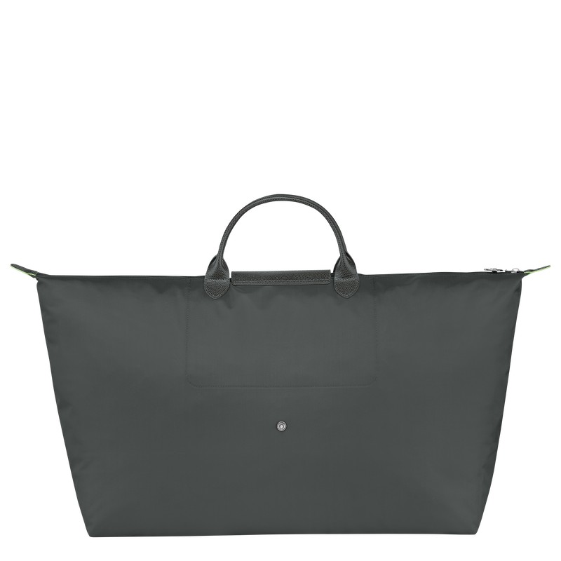 Longchamp Le Pliage Green M Travel bag - Recycled canvas Graphite | 2860-XGSFV