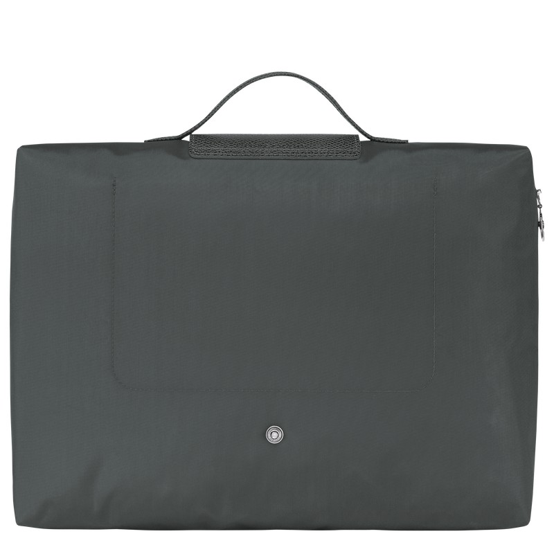 Longchamp Le Pliage Green S Briefcase - Recycled canvas Graphite | 1359-DLHCM