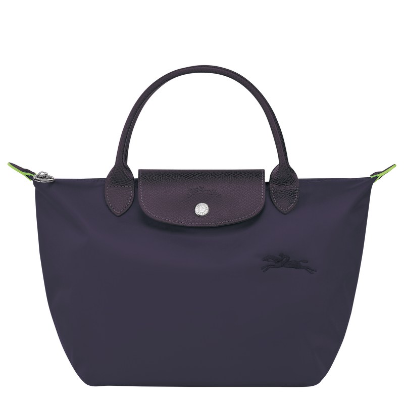 Longchamp Le Pliage Green S Handbag - Recycled canvas Bilberry | 4251-QPVHL