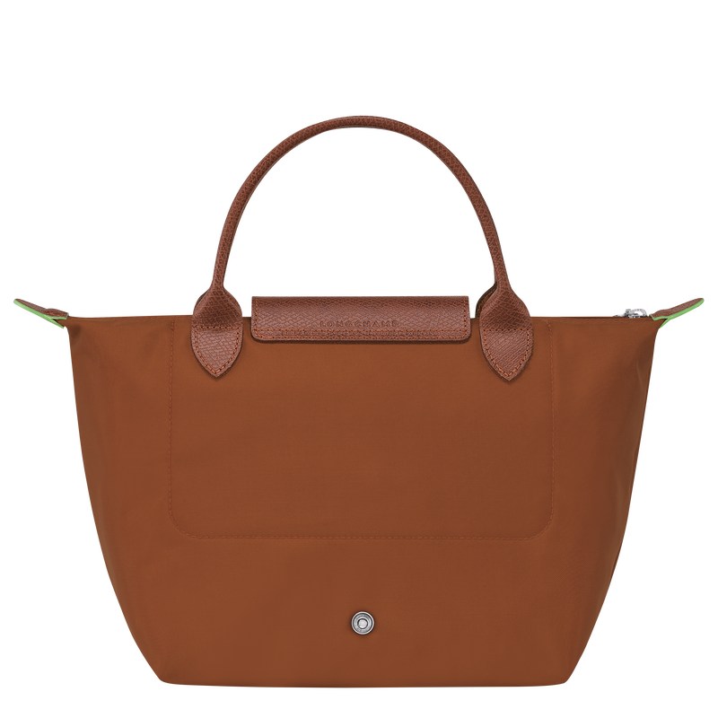 Longchamp Le Pliage Green S Handbag - Recycled canvas Cognac | 0642-GELZI