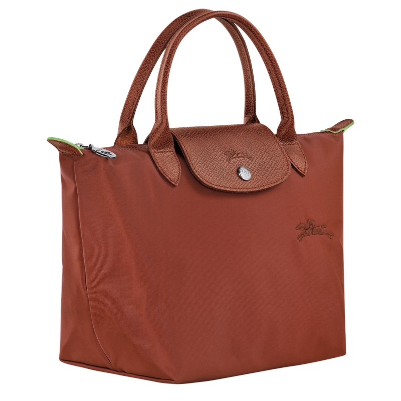 Longchamp Le Pliage Green S Handbag - Recycled canvas Chestnut | 0687-SUPGX