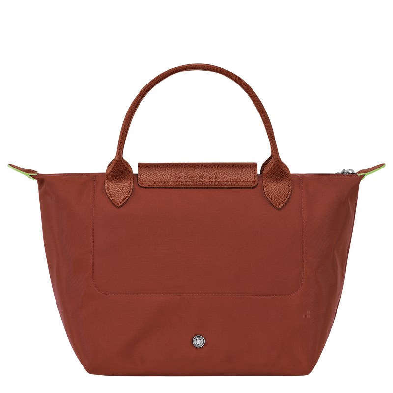 Longchamp Le Pliage Green S Handbag - Recycled canvas Chestnut | 0687-SUPGX