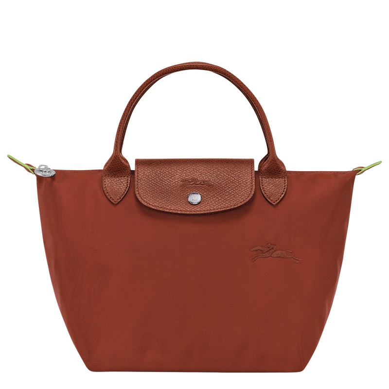 Longchamp Le Pliage Green S Handbag - Recycled canvas Chestnut | 0687-SUPGX