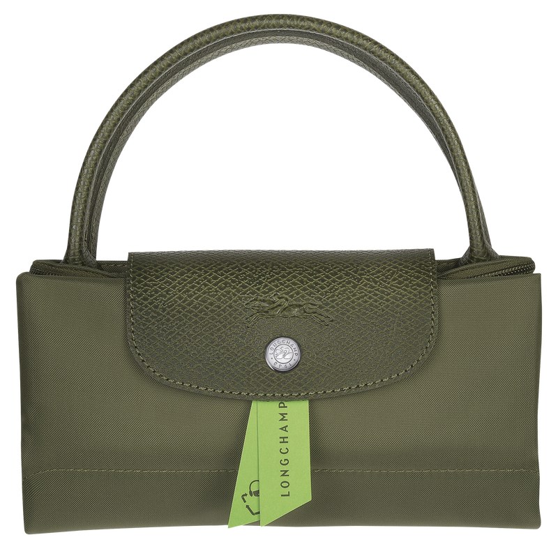 Longchamp Le Pliage Green S Handbag - Recycled canvas Forest | 1576-QROVP