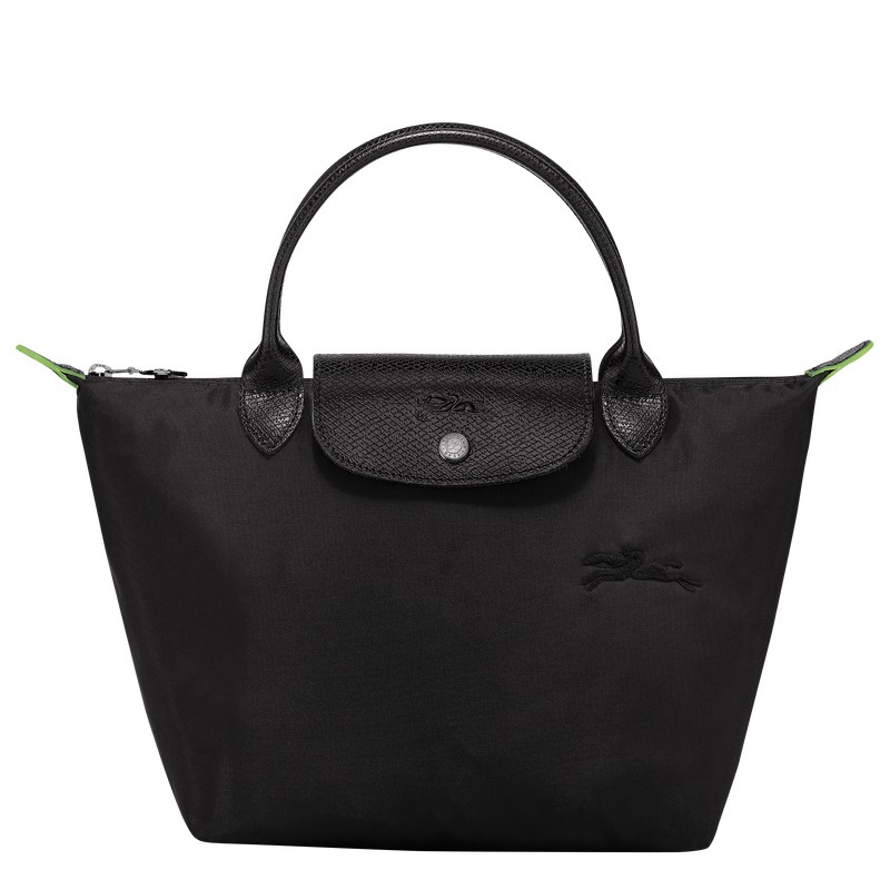 Longchamp Le Pliage Green S Handbag - Recycled canvas Siyah | 0495-JNQXV