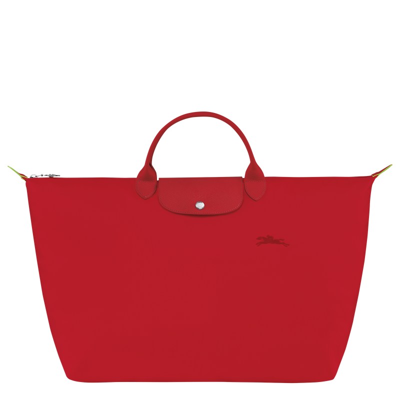 Longchamp Le Pliage Green S Travel bag - Recycled canvas Tomato | 5283-AJLVB