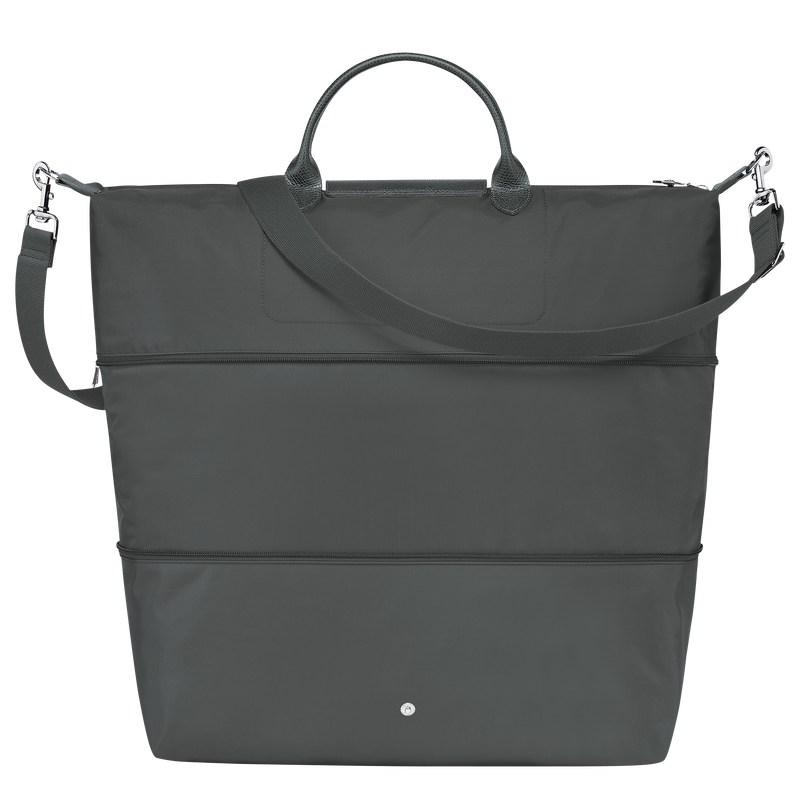 Longchamp Le Pliage Green Travel bag expandable - Recycled canvas Graphite | 0741-VWGHO