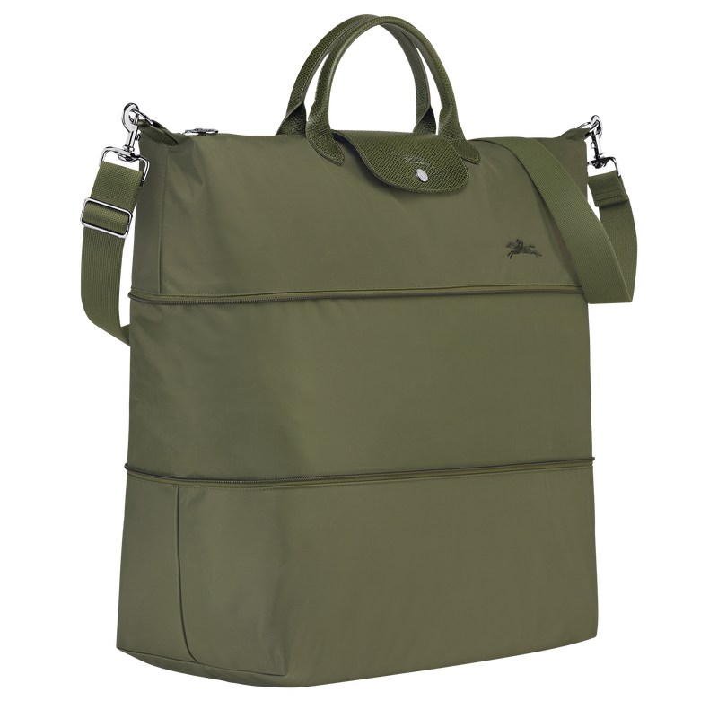 Longchamp Le Pliage Green Travel bag expandable - Recycled canvas Forest | 1238-ZPCMO