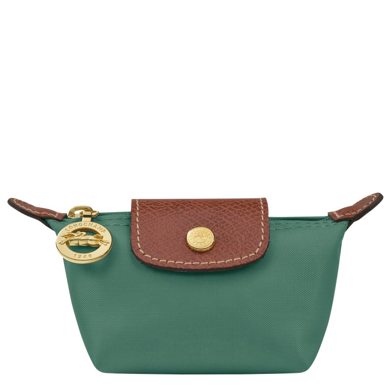 Longchamp Le Pliage Original Coin purse - Recycled canvas Sage | 1284-UQTKE