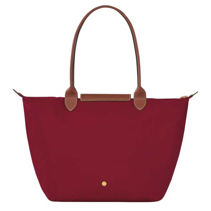 Longchamp Le Pliage Original L Tote bag - Recycled canvas Kırmızı | 9437-DLHAI